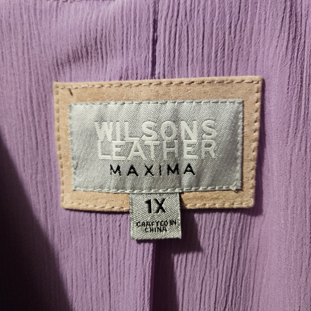 NWT Peach Wilson's Leather Suede Jacket - Picture 2 of 6